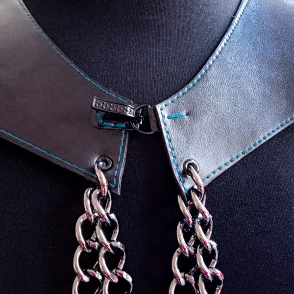 ALI - accessorio coprispalle impunture verdi WNGG02 - immagine 9