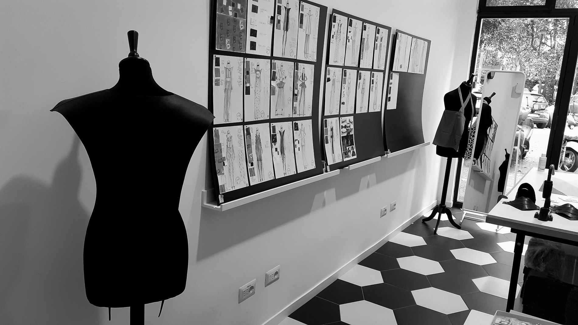Il laboratorio di Fede Designer Roma